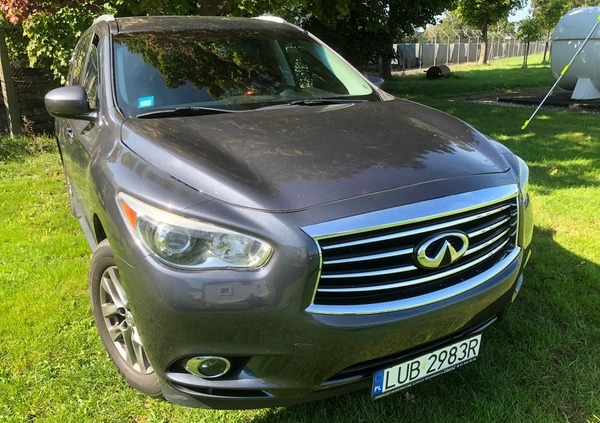 Infiniti QX60 cena 69000 przebieg: 148000, rok produkcji 2013 z Lublin małe 781